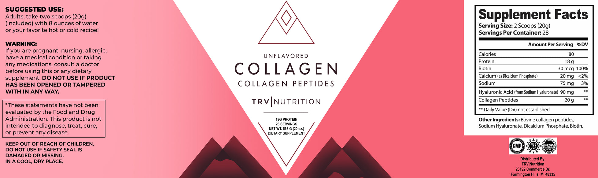 Collagen Peptide Protein Powder